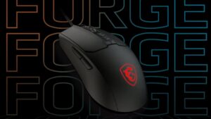 FORGE-GM100 MSI FORGE GM100 Optical Gaming Mouse 6400 DPI MSI FORGE GM100 Optical Gaming Mouse