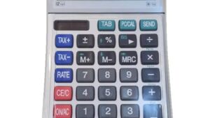 Lexibook Calculator SCU 100 With USB Connection Compatible with EXCEL & WORD