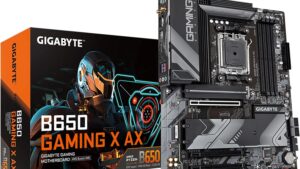 GIGABYTE B650 GAMING X AX AM5 LGA 1718 AMD B650 ATX Motherboard