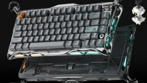 GRAVASTAR-K1PRO-KBS GravaStar Mercury K1 Pro Gaming Keyboard GravaStar Mercury K1 Pro Wireless Gaming 75% Keyboard