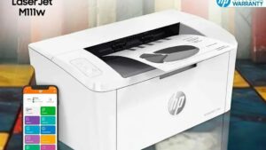 7MD68A Laser Black and White Wireless or Mobile HP LaserJet M111w Black & White Multifunction Printer