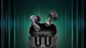 BATON.BLACK High-Definition Hybrid ANC TWS Earbuds PROMATE High-Definition Hybrid ANC TWS Earbuds with IntelliTouch ; 5.4 Bluetooth ; Environmental (ENC) & Active Noise Cancellation (ANC) ; Low Latency Game Mode ; IPX4 Water Resistance