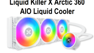 XEN4021424020160460 Killer X Arctic 360 AIO WHITE Liquid Cooler Xigmatek Liquid Killer X Arctic 360 AIO Liquid Cooler