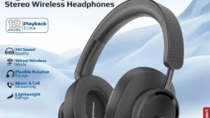 TAKT.BLACK Over-Ear Stereo Wireless Headphones PROMATE High Fidelity Over-Ear Stereo Wireless Headphones ; Bluetooth 5.4 ; 10m Operating Distance ; AUX Support ; Clear Calls ; Effortless Button Control ; Lightweight & Foldable