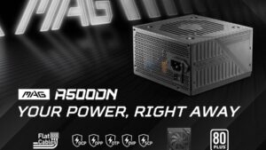 306-7ZP6A17-809 MSI MAG A500DN POWER SUPPLY 500W 80 PLUS MSI MAG A500DN POWER SUPPLY 500W 80 PLUS