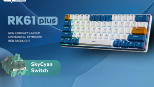 RK ROYAL KLUDGE RK61 Plus Wireless Mechanical Keyboard