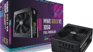 PSU Gold Fully Modular 80+ 1050W Cooler Master MWE Gold 1050 V2 ATX3.0 Fully Modular