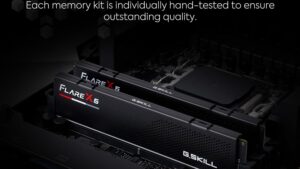 G.SKILL Flare X5 Series AMD EXPO 32GB (2 x 16GB) 288-Pin PC RAM DDR5 6000MT/s Desktop Memory Model CL36-36-36-96-FX5 UDIMM - Matte Black