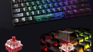 4P5N0AA#ACB Origins 60 Mechanical Gaming Keyboard HyperX Alloy Origins 60 - Mechanical Gaming Keyboard