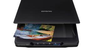 EPSON-V19 Fast 4800 dpi Scanner with Easy Cloud Sharing Epson Perfection V19 Color Photo & Document Scanner with scan-to-cloud & 4800 dpi optical resolution