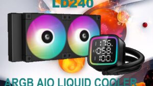 R-LD240-BKMSN-G-1 DeepCool LD240 ARGB AIO LIQUID COOLER DeepCool LD240 ARGB AIO LIQUID COOLER