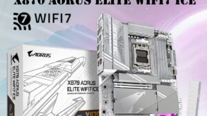 GIG-Z890-ELITE-ICE ELITE WIFI7 ICE AMD AM5 LGA 1718 Motherboard GIGABYTE X870 AORUS ELITE WIFI7 ICE AMD AM5 LGA 1718 Motherboard