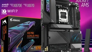 GIG-X870E-AORUS-PRO GIGABYTE X870E AORUS PRO AM5 Motherboard DDR5 GIGABYTE X870E AORUS PRO AM5 LGA 1718