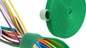 VELCRO-GREEN Green Hook and Loop Roll 25 meters VELCRO Hook and Loop Roll Reusable Fastening Cable Ties