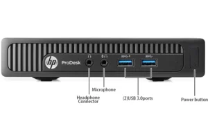 HP ProDesk 600 G1 Desktop Mini PC F3U77AV i3-4360T 4GB 120GB NVME DOS BUSINESS PC 