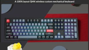 K10P-H4 Pro QMK VIA Mechanical Keyboard Banana Switch Keychron K10 Pro QMK/VIA Custom Wireless Mechanical Keyboard