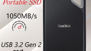 SDSSDE52-2T00-AC 2TB NVMe Extreme Go Portable External SSD SanDisk NVMe Extreme Go Portable External SSD