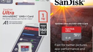 SDSQUAC-1TOO-GN6MN SanDisk Ultra microSD 1TB Card UHS-I 150MBs A1 SanDisk Ultra microSD 1TB Card - High-Speed Storage UHS-I Interface for Android