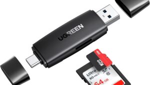 UGREEN-80191 UGREEN USB-A USB-C SD Card Reader OTG Micro UGREEN SD Card Reader USB 3.0 USB C Memory Card Reader OTG Card Adapter for SD Micro SD SDHC SDXC MMC Card Compatible with MacBook Pro Air Mi Galaxy S20 iPad Pro 2020 Surface Pro Computer Laptop