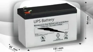 UPS-BATTERY-BOLT-9A BOLT UPS Battery 12V 9AH SLA Rechargeable Replacement Battery with T2 Terminal for UPS Back Up  