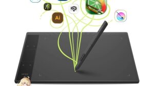 VEIKK-X002MKXY6T VEIKK A30 V2 Drawing Tablet 10x6 Inch w Pen VEIKK A30 V2 Drawing Tablet 10x6 Inch Graphics Tablet with Battery-Free Pen and 8192 Professional Levels Pressure