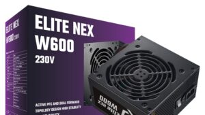 ELITE NEX WHITE W600 230V NEX POWER SUPPLY ; 80 Plus standard certified efficiency ; NON-MODULAR PSU ; Active PFC ; dual forward topology design ; 120MM FAN ; ATX 12V Ver. 2.41 - BLACK