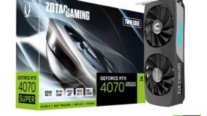 RTX 4070 SUPER Twin Edge 12GB ZOTAC GAMING GeForce RTX 4070 SUPER Twin Edge 12GB GDDR6X Graphic Card