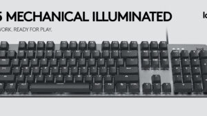 920-012524 Mechanical Keyboard TTC Brown Switches Logitech K845 Mechanical Illuminated Keyboard