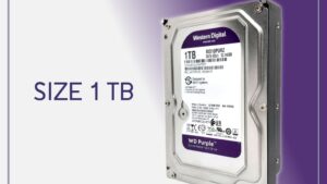 Western Digital 1TB 1TB  - WD Purple Surveillance Internal Hard Drive HDD - 5400 Rotational Speed  SATA 6 Gb/s