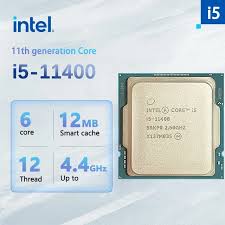 Intel Core i5-11400 Desktop Processor Intel® Core™ i5-11400 Desktop Processor 2.6 GHz Cores up to 4.4 GHz LGA1200 (Intel® 500 Series & Select 400 Series Chipset) 65W - "TRAY / NO FAN NO BOX"