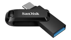 SanDisk OTG Ultra 128GB 400MB/S Dual Drive Go USB Type-C for Smartphones