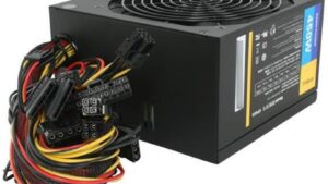 Power Supply 450w PSU with 120mm Silent Cooling Fan