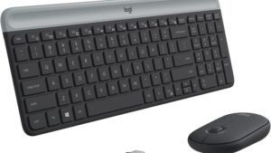 Logitech MK470 Slim Wireless Keyboard and Mouse Combo - Modern Compact Layout