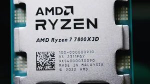 AMD Ryzen 7 7800X3D - Ryzen 7 7000 Series 8-Core 4.2 GHz Socket AM5 120W AMD Radeon Graphics Desktop Processor - 100-100000910WOF (TRAY)