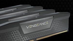 DDR5 RAM 64GB 6000MHz CL40 CORSAIR VENGEANCE DDR5 RAM 64GB 6000MHz CL40 Kit (2x32GB) Intel XMP iCUE Compatible Computer Memory - Black (CMK64GX5M2B6000C40)