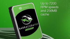 HDD 3.5 Inch SATA 6 Gb/s 7200 RPM 256MB Cache Seagate BarraCuda Pro 10TB Internal Hard Drive Performance HDD – 3.5 Inch SATA 6 Gb/s 7200 RPM 256MB Cache for Computer Desktop PC