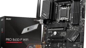 MSI PRO B650-P WiFi ProSeries Motherboard (AMD AM5