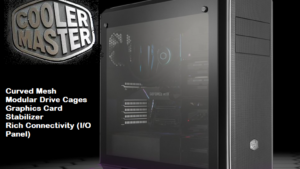 Cooler Master MCB-CM694-KG5N-S00 MasterBox CM694 Tempered Glass Black Steel ATX Mid Tower Desktop Chassis