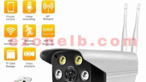 HD Wireless WIFI IP Camera Network Cam CCTV Indoor Outdoor Security IR Night Vision Security Camera
