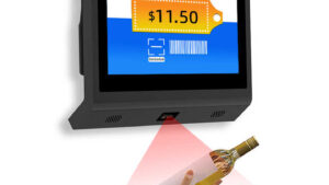 Fixed Mounted Barcode Scanner Module Price Checker - INTEL CORE i3