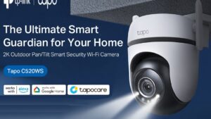 TP-Link Tapo 2K QHD Outdoor Pan/Tilt Wi-Fi Security Camera