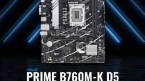 ASUS mATX motherboard PCIe 4.0 DDR5 ASUS Prime B760M-K