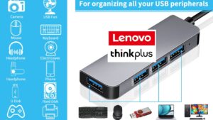 LENOVO thinkplus USB 3.0 Hub 4 Port Splitter