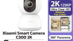 Xiaomi Smart Camera C300– CCTV Security Surveillance – 2K Clarity