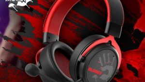  Bloody MR590 RGB GAMING WIRELESS HEADSET - 7-Color Cycle Backlit -  Gaming grade 2.4GHz transmission - Bluetooth v5.3 Type-C Receiver - Hybrid Diaphragm Fiber - Dual ENC Noise Cancelling Microphones - 3D Memory Foam Protein Leather Earpads - Anti-Interference   Bloody MR590 RGB GAMING WIRELESS HEADSET