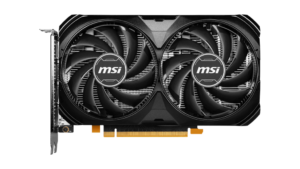 MSI Gaming GeForce RTX 4060 8GB GDRR6 128-Bit HDMI/DP Nvlink TORX Fan 4.0 Ada Lovelace Architecture Graphics Card (RTX 4060 Ventus 2X Black 8G OC)