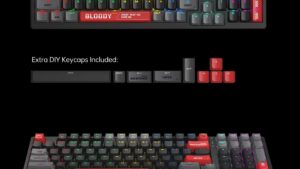 BLOODY-S98 S98 Mechanical Gaming Keyboard BLMS Red Plus bloody S98 RGB Mechanical Gaming Keyboard with BLMS Red Plus Hot-Swappable Switch