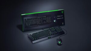 Razer Rz84-02740100-B3M1 Cynosa Lite Keyboard And AbyssUS Lite Mouse Bundle