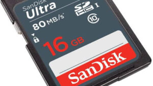 16GB SD Camera Memory Card  SanDisk 16GB Ultra SDHC UHS-I Class 10 Memory Card 80MB/s U1