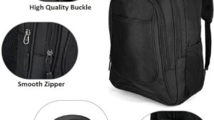  Black Laptop Backpack